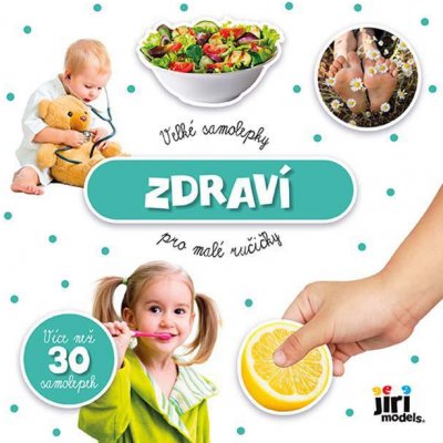 Velké samolepky pro malé ručičky Zdraví – Zboží Dáma