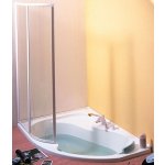 Ravak vanová stěna VSK2 Rosa 140 L transparent Supernova levý, 76L70100Z1 – Zboží Dáma