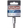 Příslušenství ke gola sadě FORTUM 4701726 hlavice zástrčná 1/4" hrot TORX, T 40, L 37mm