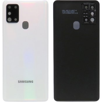 Kryt Samsung A217F Galaxy A21s zadní bílý