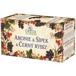Grešík Aronie & Šípek & Černý rybíz ovocný čaj 20 x 2 g – Hledejceny.cz