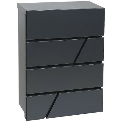 Poštovní schránka RICHTER BK.524.AM (antracit matný), RICHTER antracit matná – Zbozi.Blesk.cz