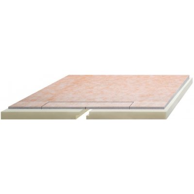 KERDI-SHOWER-LC Spádová a vyrovnávací deska pro KERDI-LINE-H40, roz. 140x140cm, montáž ke stěně – Zboží Mobilmania