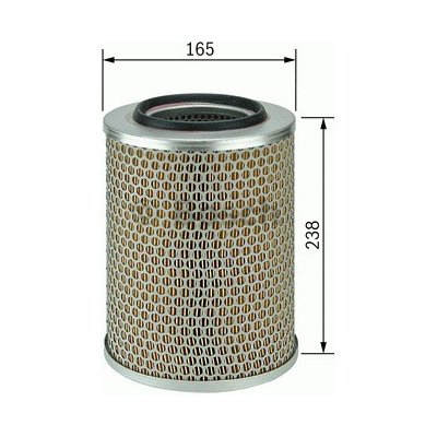 Vzduchový filtr Bosch 1 457 429 944 – Hledejceny.cz