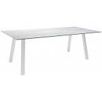 Stern Jídelní stůl Interno, obdélníkový 220x100x75 cm, profil nohou čtvercový, rám nerez, deska HPL, Cement light – Hledejceny.cz