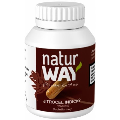 Naturway Psyllium jitrocel indický bylinné kapsle 100 ks – Hledejceny.cz