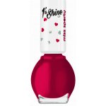Miss Sporty lak na nehty 1 To Shine 220 rudý červený 7 ml – Zboží Dáma