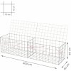 Pletiva TopGabion Gabionový koš s víkem: 200×50×50 cm - oko sítě 10×10 cm