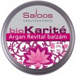 Saloos Bio Karité do kapsy Argan Revital bio balzám 19 ml – Zboží Mobilmania