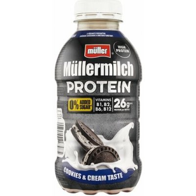 Müllermilch Protein Zero CookiesCream 400 ml – Hledejceny.cz