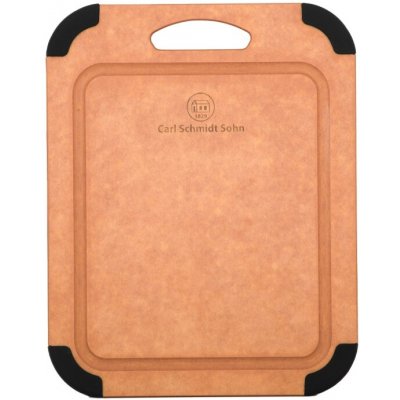CS KOCHSYSTEME Kuchyňské prkénko s drážkou protiskluzové Lübeck 30 x 24 cm CS-084080 – Zboží Mobilmania