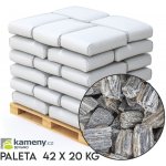 Kameny.cz Kamenná kůra (rula) – mrazuvzdorný okrasný kámen do zahrady Vybere si velikost: Největší, Vyberte balení: Paleta - 42 x 20 kg - DOPRAVA ZDARMA – Zboží Dáma