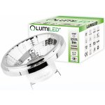 Lumiled LED žárovka LED G53 AR111 15W = 100W 1521lm 4000K Neutrální bílá 38° 12V DC Stříbrná – Zboží Živě