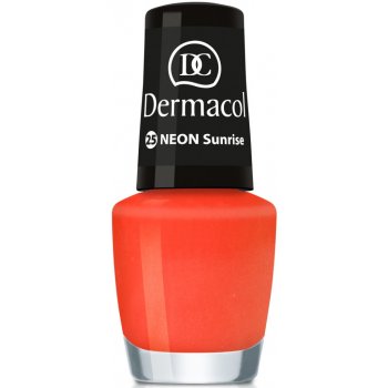 Dermacol Neonový lak na nehty 25 Sunrise 5 ml