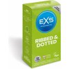 Kondom EXS Comfy Fit Ribbed and Dotted Condoms 12 ks