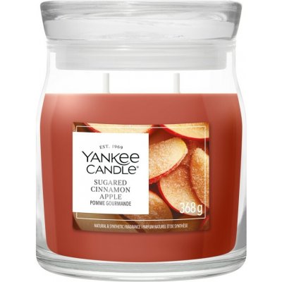 Yankee Candle Signature SUGARED CINNAMON APPLE 368 g – Hledejceny.cz