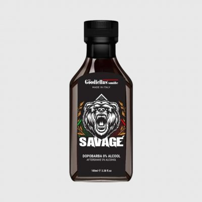 The Goodfellas' Smile Savage Aftershave Fluid bez alkoholu 100 ml – Hledejceny.cz