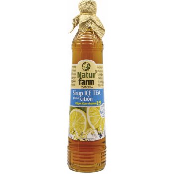 Natur farm Ovocný sirup Ice Tea citrón 0,7 l