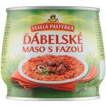 Veselá pastýřka ďábelské maso fazole 420 g – Zboží Mobilmania