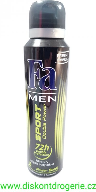 Fa Men Sport Double Power Power Boost deospray 150 ml