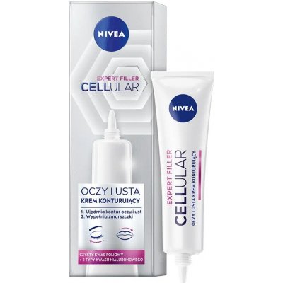 Nivea Cellular Expert Filler Krém na kontury očí a rtů 15 ml