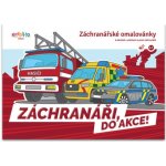 Záchranáři Do akce! Záchranářské omalovánky – Zboží Mobilmania