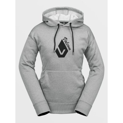 Volcom Spring Shred HEATHER GREY dámská skate mikina – Zboží Mobilmania