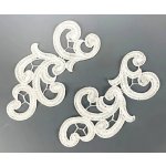 EU Krajková aplikace ORCHID White-Ivory – Zboží Dáma