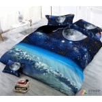 Xpose 3D bavlna povlečení Vesmír 140x200 70x90 – Hledejceny.cz
