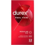 Durex Feel Thin Regular Fit 12 ks – Zboží Mobilmania