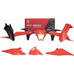 Rtech sada plastů KTM - 6 dílů včetně L krytu vzduch filtru oranžovo černá – Sleviste.cz