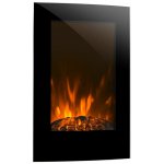 Klarstein Elektrický krb do obývacího pokoje a interiéru s LED plameny ventilátorový ohřívač s časovačem nastavitelný termostat ohřívač 2000 W – Hledejceny.cz