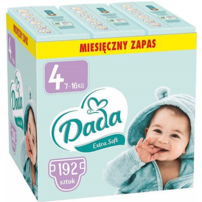 Dada Extra Care 4 Maxi 7-16 kg 164 ks – Sleviste.cz