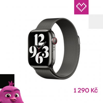 Apple Watch 41mm Grafitově šedý milánský tah MTJM3ZM/A – Zboží Živě