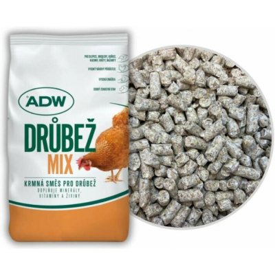 ADW VKCH2kachny expandované granule Pro kachny od 4. týdne věku až do porážkové hmotnosti 25 kg – Zboží Dáma