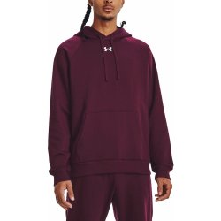 Under Armour Rival Fleece Hoodie Dark Maroon/White