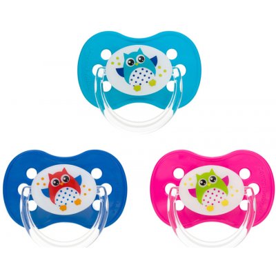 Canpol babies silikon symetrický Sova tmavě modrá – Sleviste.cz