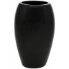 Keramická váza Jar1, 14 x 24 x 10 cm, černá