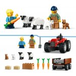 LEGO® City 60461 Červený traktor s přívěsem a ovcemi – Zboží Živě LEGO® City 60461 Červený traktor s přívěsem a ovcemi – Zboží Živě
