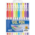 MFP 6000799 gelové pero set GLITTER 10 ks GG1068-10 – Zboží Živě