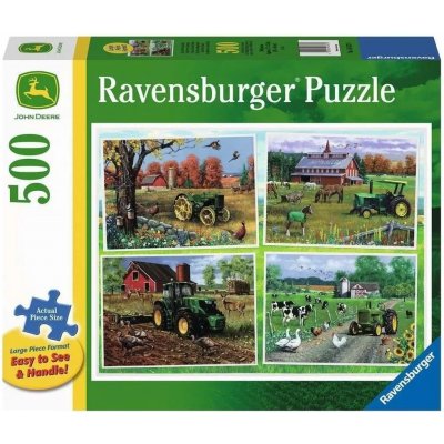 RAVENSBURGER John Deere: Klasika XXL 500 dílků – Zboží Mobilmania