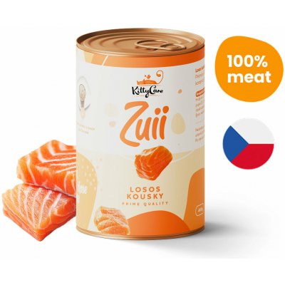 Kittycare Zuii Losos kousky 400 g – Hledejceny.cz