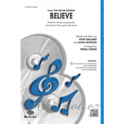 BELIEVE from The Polar Express 3-PART MIX*