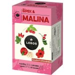 Leros Čajový dýchánek šípek & malina 20 x 2 g – Zboží Dáma