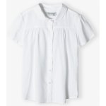 Max & Mia dívčí bílá elegantní košile krátký rukáv bílá – Zboží Mobilmania