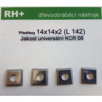 Rh+ ceratizit žiletka L142 předřez universální (HC 05 / KCR 08) v blistru o 4ks S359802 – HobbyKompas.cz