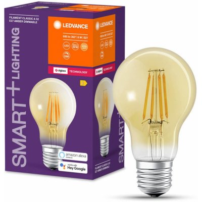 Ledvance SMART+ ZigBee Filament Classic E27 6W 824 – Zbozi.Blesk.cz