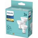 Philips 8719514393998 LED žárovka GU10 4,7W/50W 400lm 2700K PAR16 3-set – Hledejceny.cz