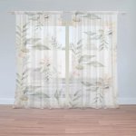 Sablio Záclony Luční romance: 2ks 150x250cm – Hledejceny.cz