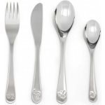 Zilverstad Dětský příbor lesní zvířátka 4 ks – Zboží Dáma